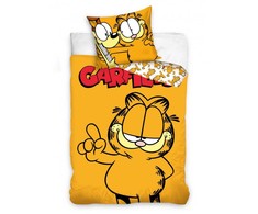 Garfield ir Odie patalynės komplektas 140–200 cm, 70–90 cm