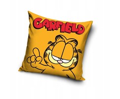 Garfield Nap aksominis pagalvėlės užvalkalas 40x40 cm