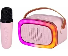 Garsiakalbis Trevi Garsiakalbis Trevi XR8A0108 pink bluetooth su mikrofonu