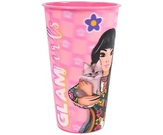 „Glam Girls Team“ 3D efekto plastikinis puodelis, 480 ml