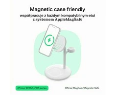 Green Cell Žalias Cell MagScape Stand 3w1 MagSafe juoda
