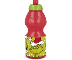 Grinčo kalėdinių išdaigų plastikinis sportinis butelis 400 ml