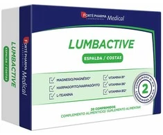 Forté Pharma Lumbative Back maisto papildai 20 vnt