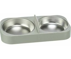 Trixie Karmnik dla Zwierząt Trixie Baltas Nerūdijantis plienas Plastikowy 500 ml 32 x 5 x 16 cm