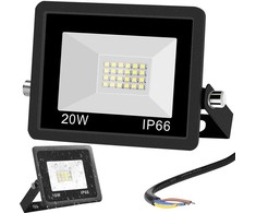 LED prožektorius 20W 6000K IP66