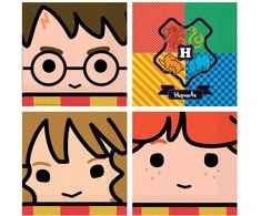 Amscan GoDan Serwetki pap 33x33 Harry Potter A16 9905191 78679