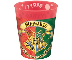 Hario Poterio Hogvartso namelių mikro aukščiausios kokybės plastikinių puodelių rinkinys, 4 vnt., 250 ml