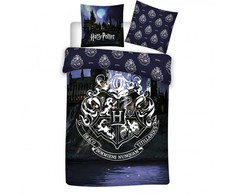 Warner Bros Discovery Harry Potter Hogwarts microfibre duvet cover bed 90cm