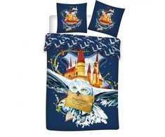 Warner Bros Discovery Harry Potter Hedwig microfibre duvet cover bed 90cm
