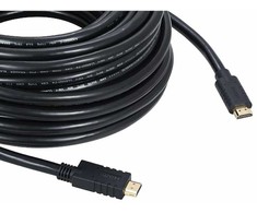 Kramer Electronics CA-HM-25, 7,6 m, HDMI A tipo (standartinis), HDMI A tipo (standartinis), 18 Gbit/s, Garso grąžinimo kanalas (ARC), Juodas