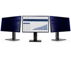StarTech.com 27 colių 16:9 monitoriaus privatumo ekranas, pakabinamas filtras / skydas - Privatumo filtras monitoriams - 2 krypčių - nuimamas - įkišamas - 68,6 cm plačiaekranis (27 colių plačiaekranis) - juodas