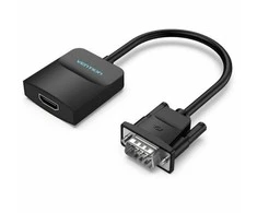 Įvesties/išvesties keitiklis HDMI į VGA/USB garso 0,15 m ACNBB VENTION
