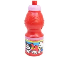 „Hello Kitty and Friends“ plastikinis sportinis buteliukas, 400 ml