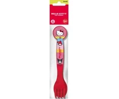 „Hello Kitty and Friends“ plastikinių stalo įrankių rinkinys – 2 dalys