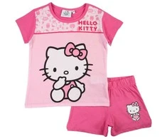 Hello Kitty Cutie vaikiška trumpa pižama 3-8 metų