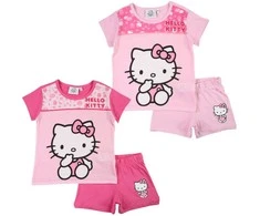 Hello Kitty Cutie vaikiška trumpa pižama 3-8 metų