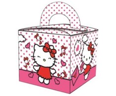 „Hello Kitty Dots“ dovanų dėžutė, vakarėlių dėžutė