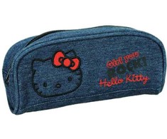 Hello Kitty džinsinis pieštukų dėklas 24 cm