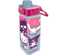 Kids Euroswan - Akcesoria licencyjne Kids Euroswan - Priedai licencyjne Kwadratowy bidon 500ml hello kitty