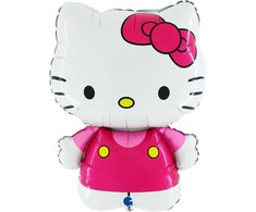 Hello Kitty Fuksija folijos balionas 64 cm