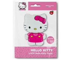 Hello Kitty Fuksija folijos balionas 64 cm