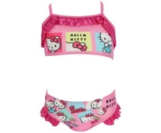 Hello Kitty kaspinėliai vaikiškas maudymosi kostiumėlis, bikiniukas 3-8 metų