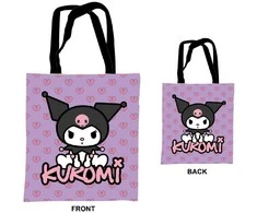 „Hello Kitty Kuromi“ drobinis pirkinių krepšys, 44 cm