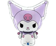 Hello Kitty Kuromi folijos balionas 61 cm