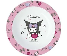 Hello Kitty Kuromi mikro gili lėkštė 16 cm