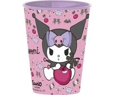 Hello Kitty Kuromi plastikinis puodelis 260 ml