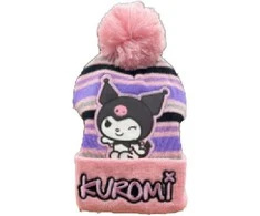 Hello Kitty Kuromi rožinė vaikiška kepurė