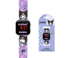 Hello Kitty Kuromi skaitmeninis LED laikrodis