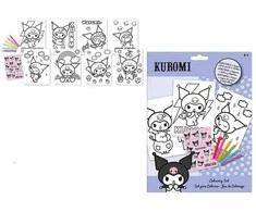 Kids Euroswan Kuromi Ku00018 spalvinimo rinkinys vaikams