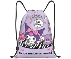 Hello Kitty Kuromi sportinis krepšys, 40 cm