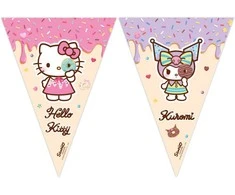 Hello Kitty Kuromi vėliavėlės girlianda FSC 2,3 m