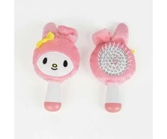 Hello Kitty Melody mini pliušinis plaukų šepetys 13 cm