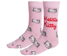 Hello Kitty Mini Head suaugusiųjų ilgos kojinės 36/43