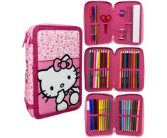 Hello Kitty pieštukų dėklas su Pinky įdaru, 3 lygių