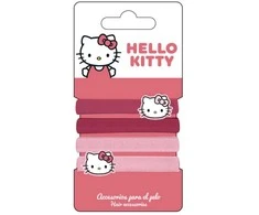Hello Kitty plaukų gumyčių rinkinys (4 vnt.)