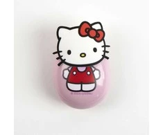 Hello Kitty plaukų šepetys 3D iššukavimo šepečiu 9 cm