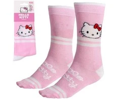 Hello Kitty rožinės ilgos kojinės suaugusiems 36/43