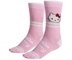 Hello Kitty rožinės ilgos kojinės suaugusiems 36/43