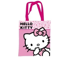 Hello Kitty rožinis drobinis krepšys, pirkinių krepšys 44 cm