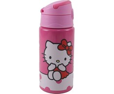 Hello Kitty saldus aliuminio buteliukas su kabliuku 500 ml