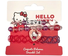 Apyrankė merginoms Hello Kitty Fuksija 3 Dalys