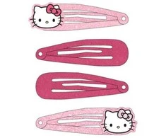 Hello Kitty saldūs plaukų segtukai, 4 vnt.
