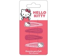 Hello Kitty saldūs plaukų segtukai, 4 vnt.