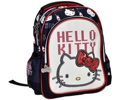 Hello Kitty širdelės formos kuprinė, krepšys 31 cm