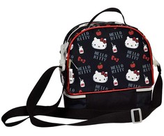 Hello Kitty širdelės formos termo pietų maišelis 21 cm