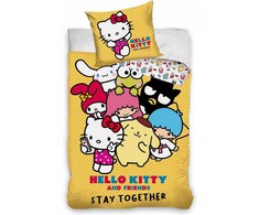 Hello Kitty „Stay Together“ patalynė 140–200 cm, 70 x 90 cm